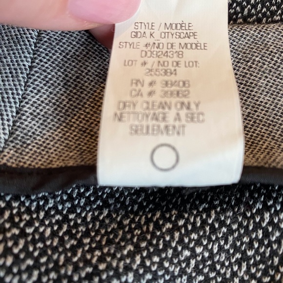 Theory knit drop waist flare skirt, size 4 - Picture 6 of 6